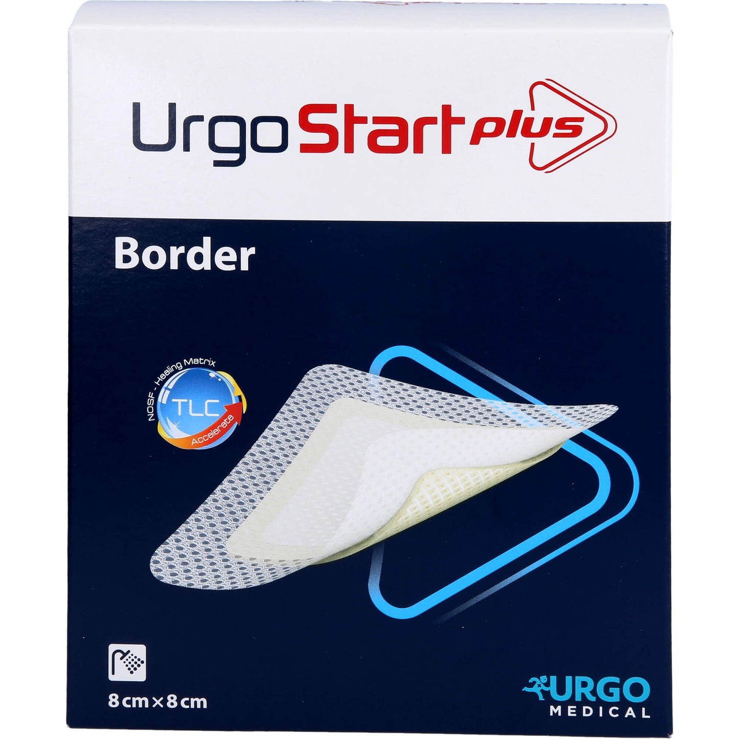 URGOSTART Plus Border 8x8 cm Wundverband 10 St