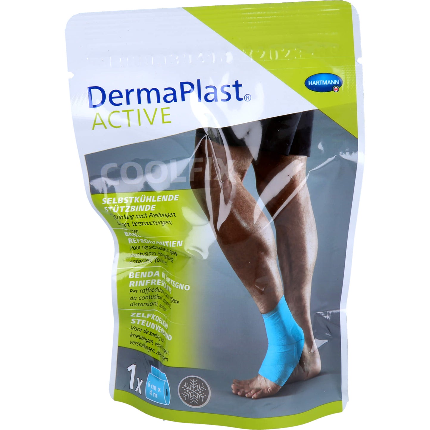 DERMAPLAST Active CoolFix Bandage 6 cmx4 m 1 St