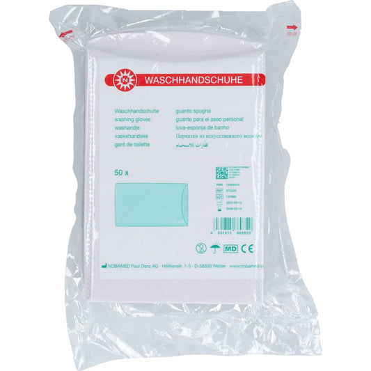 WASCHHANDSCHUHE 50 St