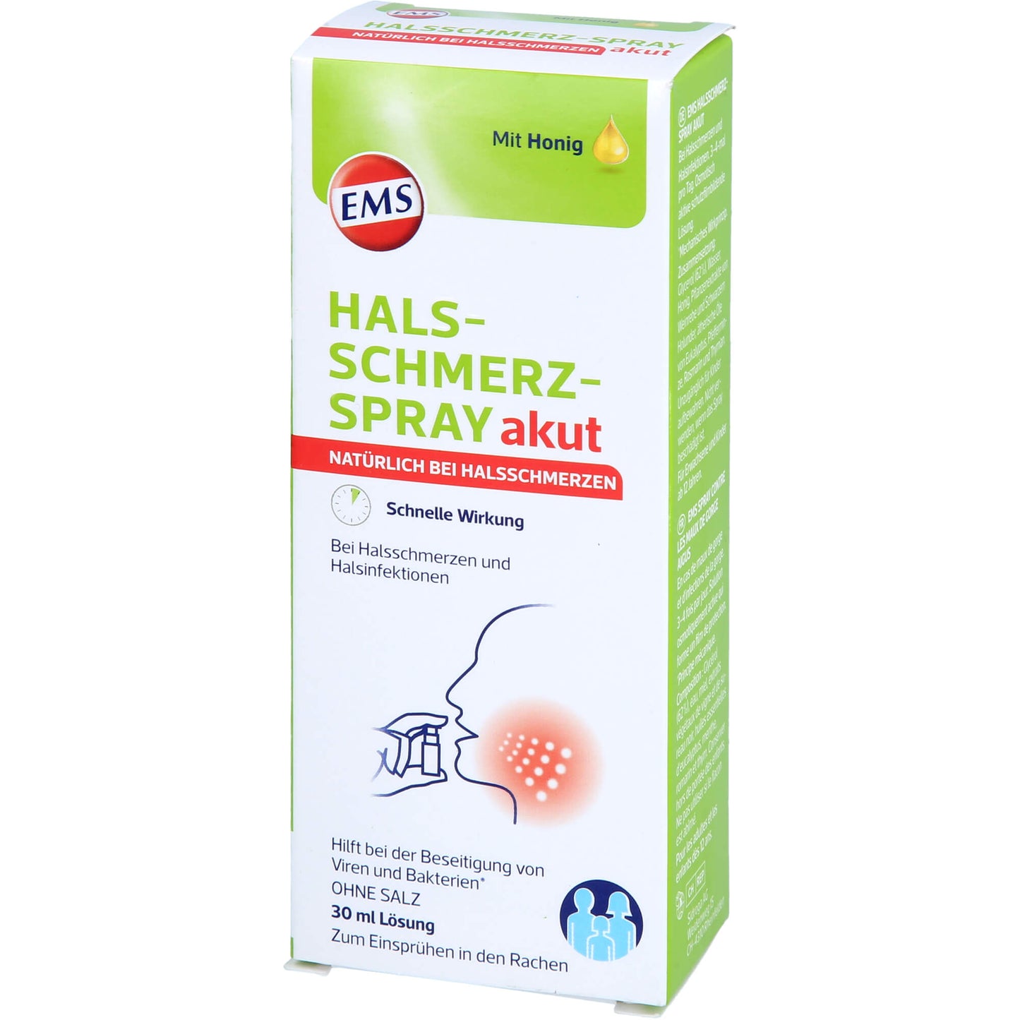 EMSER Halsschmerz-Spray akut 30 ml