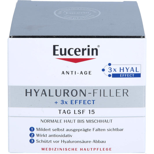 EUCERIN Anti-Age Hyaluron-Filler Tag norm.+Mischh. 50 ml