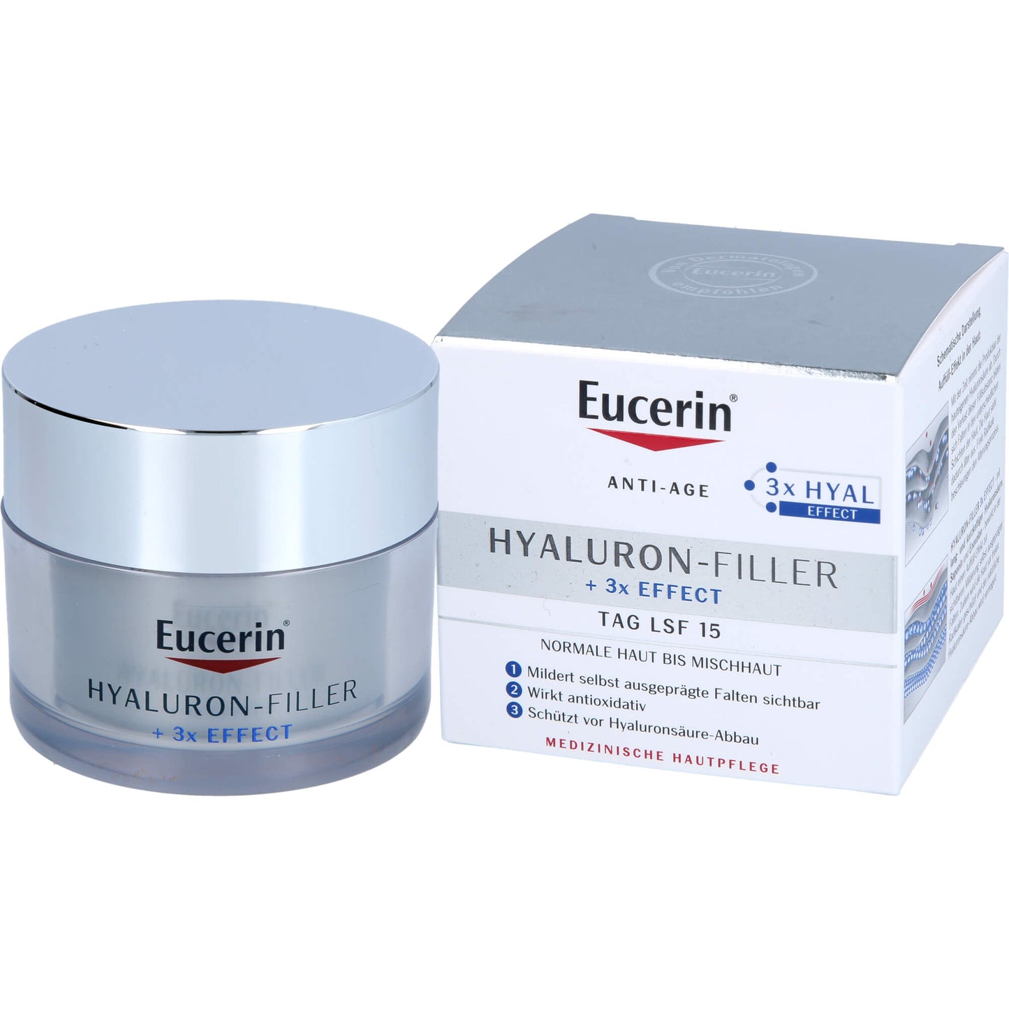 EUCERIN Anti-Age Hyaluron-Filler Tag norm.+Mischh. 50 ml