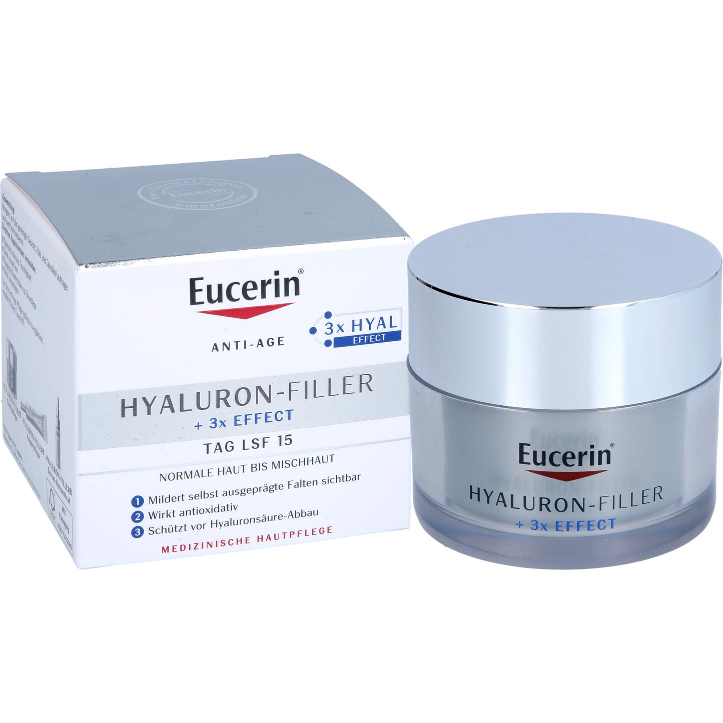 EUCERIN Anti-Age Hyaluron-Filler Tag norm.+Mischh. 50 ml