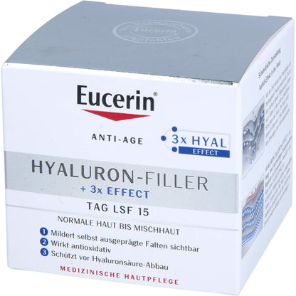EUCERIN Anti-Age Hyaluron-Filler Tag norm.+Mischh. 50 ml