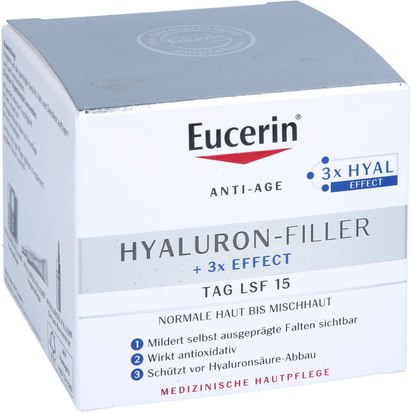 EUCERIN Anti-Age Hyaluron-Filler Tag norm.+Mischh. 50 ml
