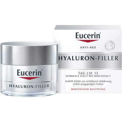 EUCERIN Anti-Age Hyaluron-Filler Tag norm.+Mischh. 50 ml