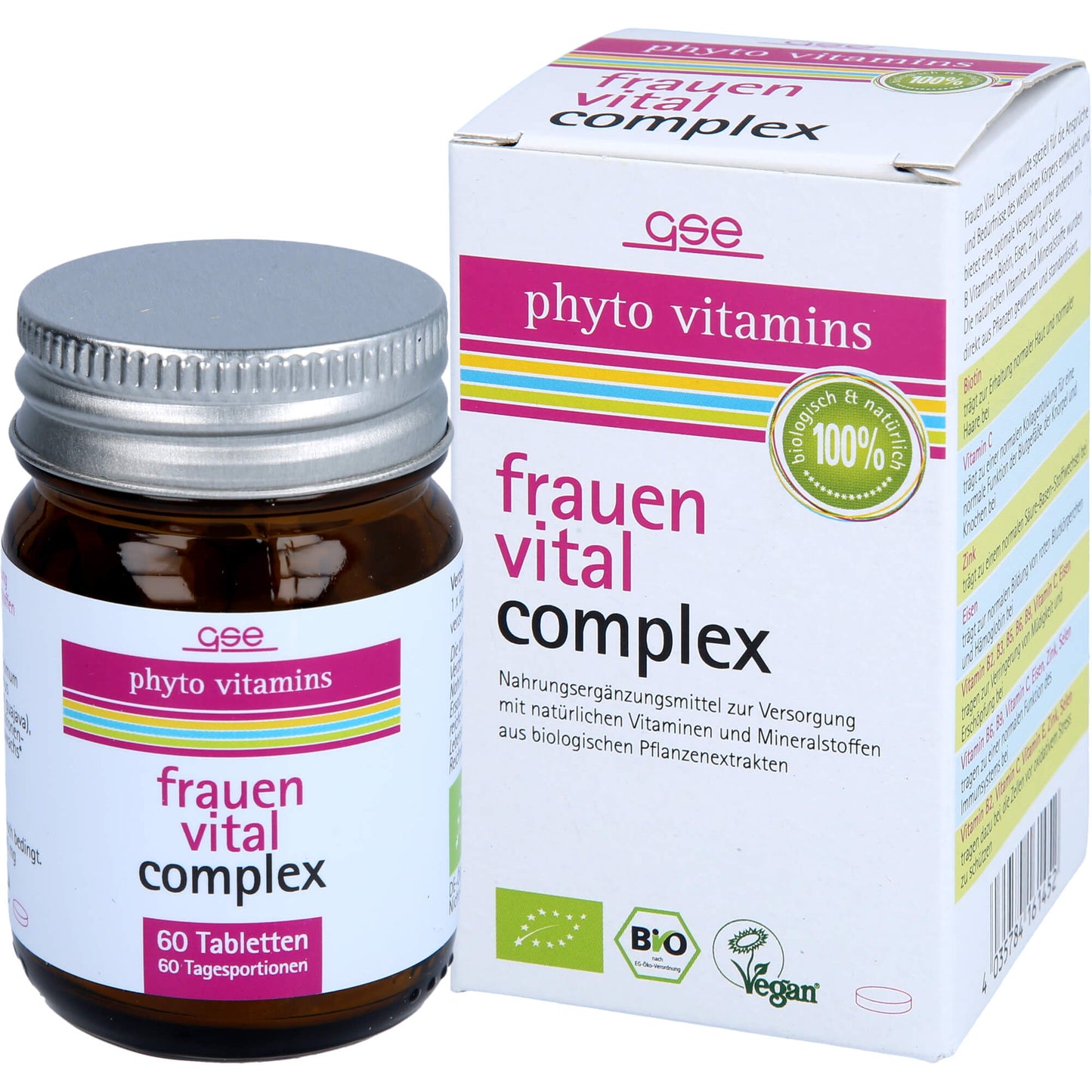 GSE Frauen Vital Complex Bio Tabletten 60 St
