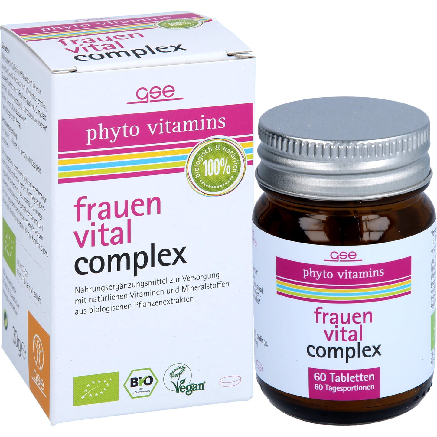 GSE Frauen Vital Complex Bio Tabletten 60 St