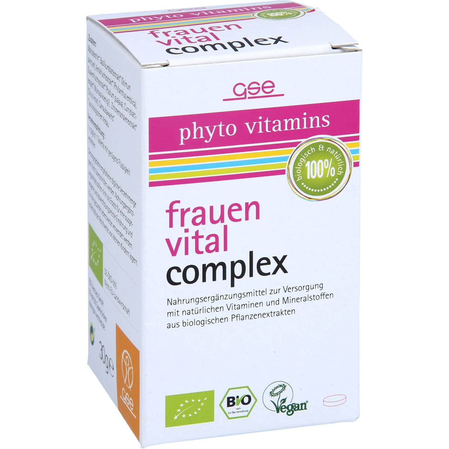 GSE Frauen Vital Complex Bio Tabletten 60 St