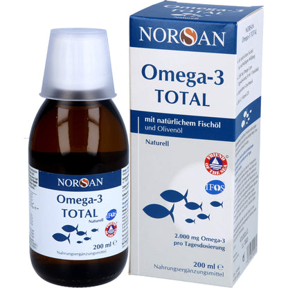 NORSAN Omega-3 Total Naturell flüssig 200 ml