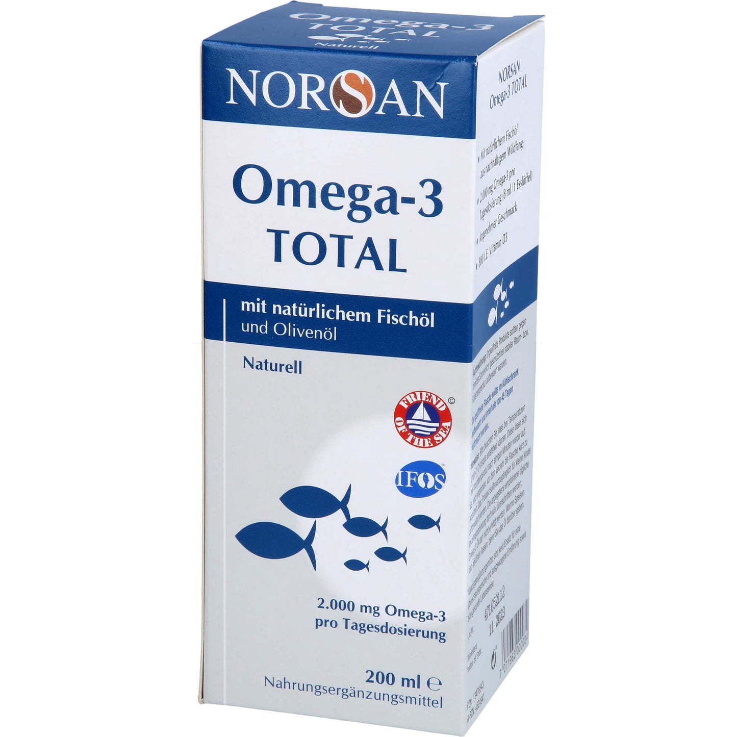 NORSAN Omega-3 Total Naturell flüssig 200 ml