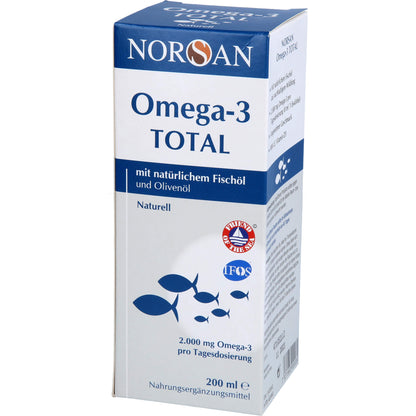 NORSAN Omega-3 Total Naturell flüssig 200 ml