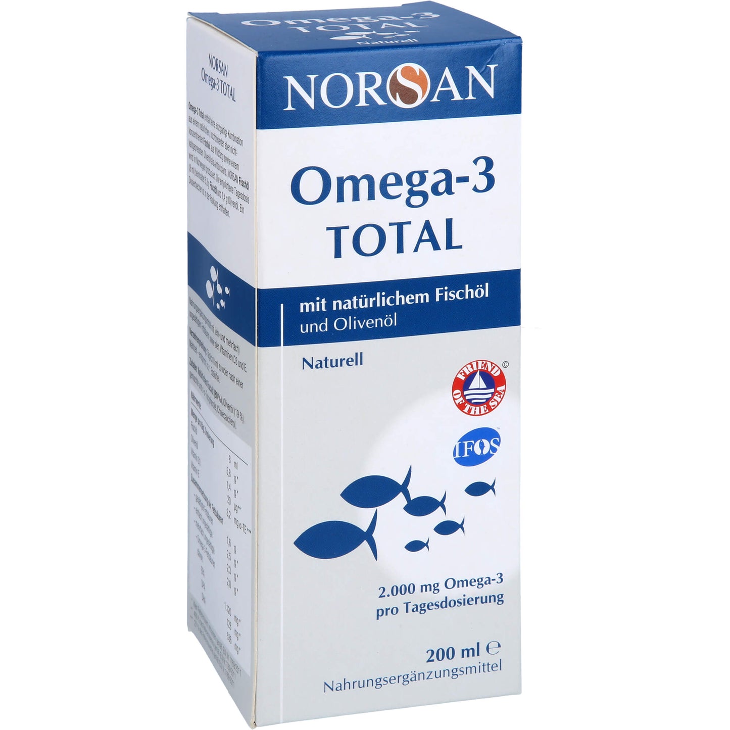 NORSAN Omega-3 Total Naturell flüssig 200 ml