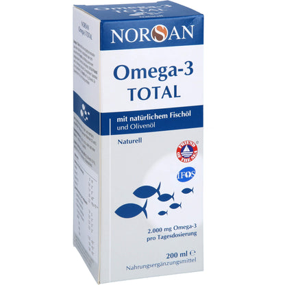 NORSAN Omega-3 Total Naturell flüssig 200 ml