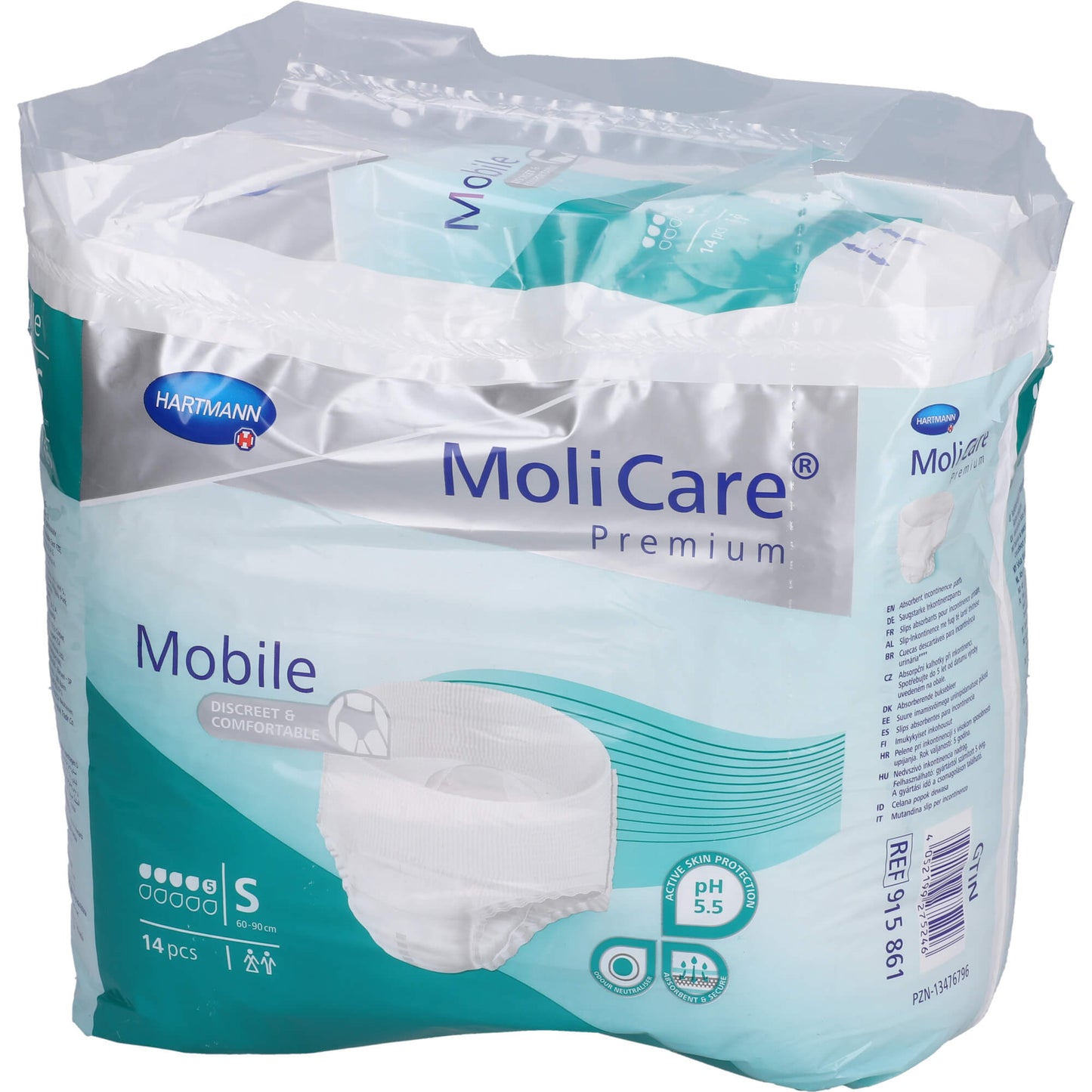 MOLICARE Premium Mobile 5 Tropfen Gr.S 14 St