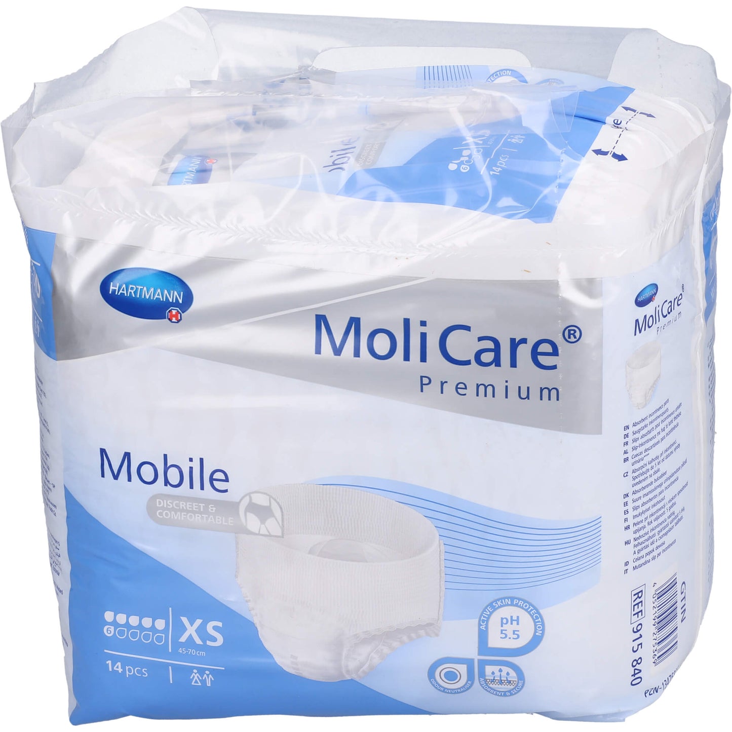 MOLICARE Premium Mobile 6 Tropfen Gr.XS 14 St