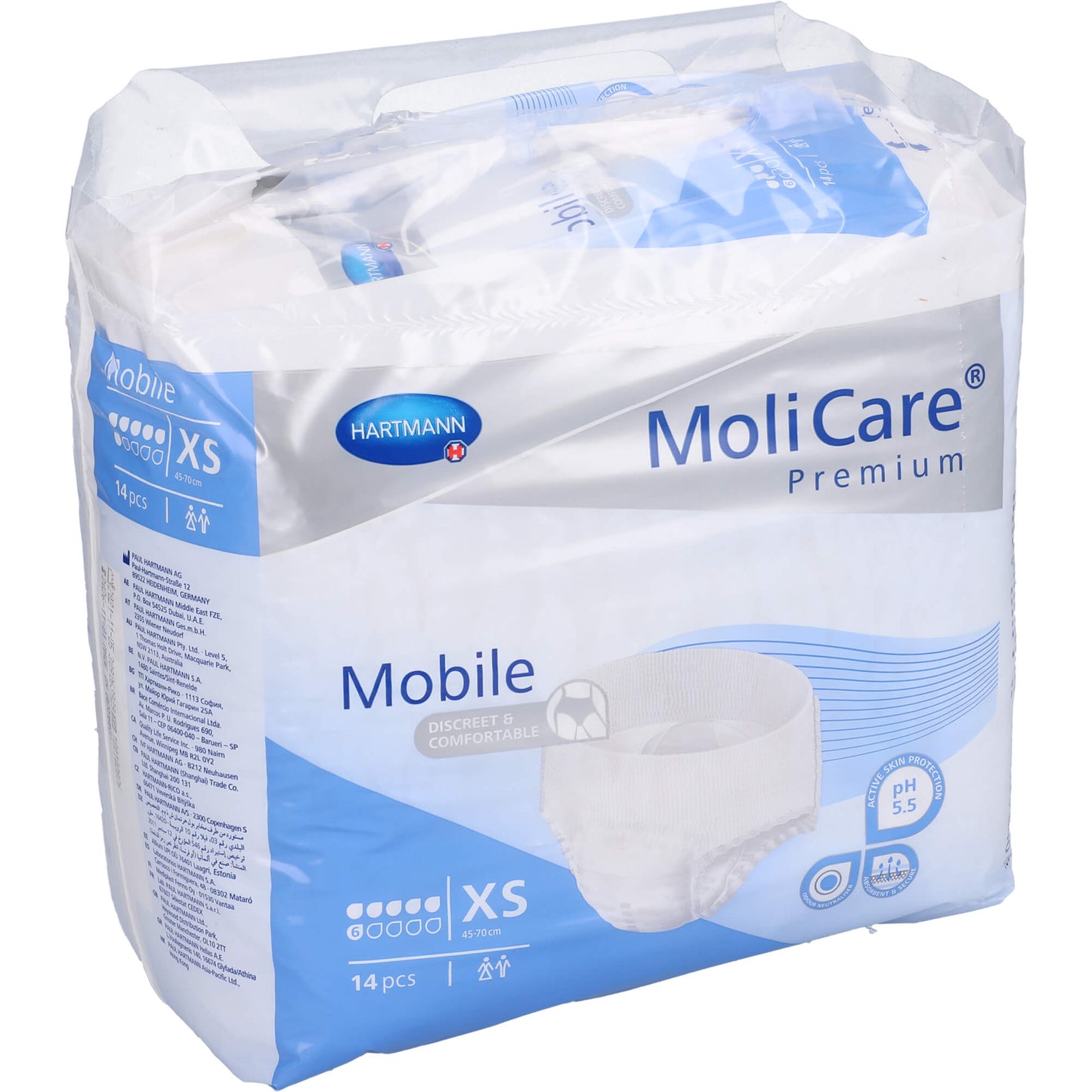 MOLICARE Premium Mobile 6 Tropfen Gr.XS 14 St