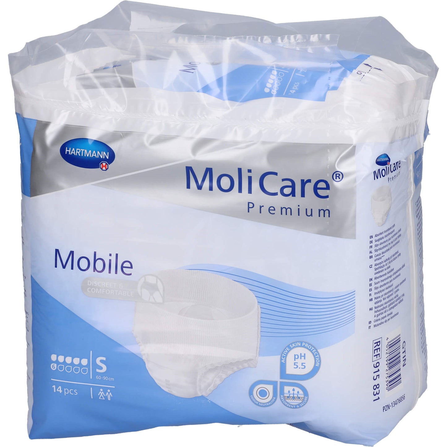 MOLICARE Premium Mobile 6 Tropfen Gr.S 14 St