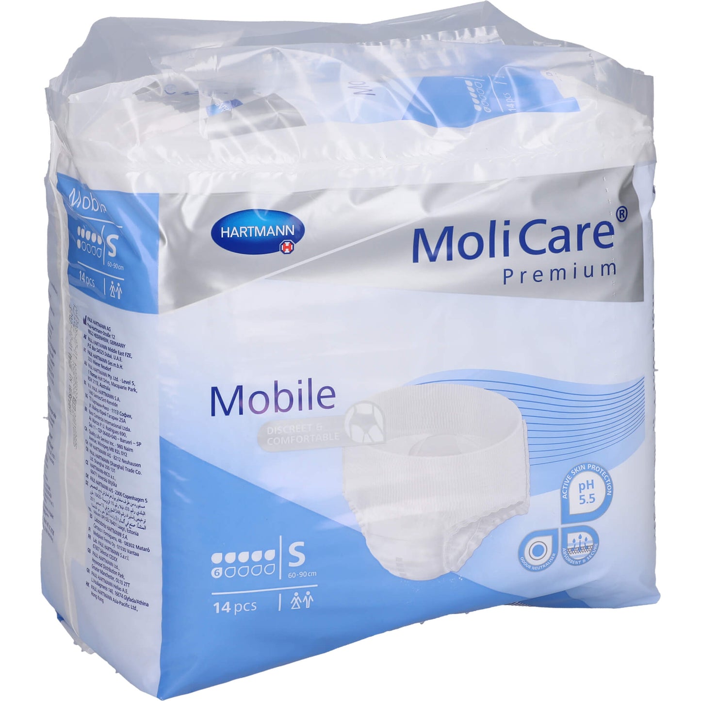 MOLICARE Premium Mobile 6 Tropfen Gr.S 14 St