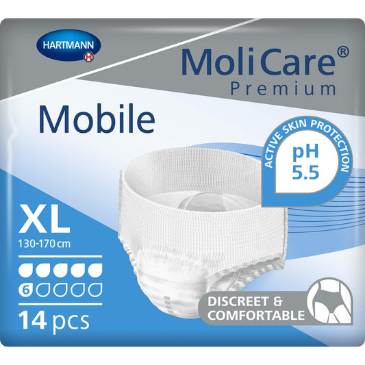 MOLICARE Premium Mobile 6 Tropfen Gr.XL 14 St
