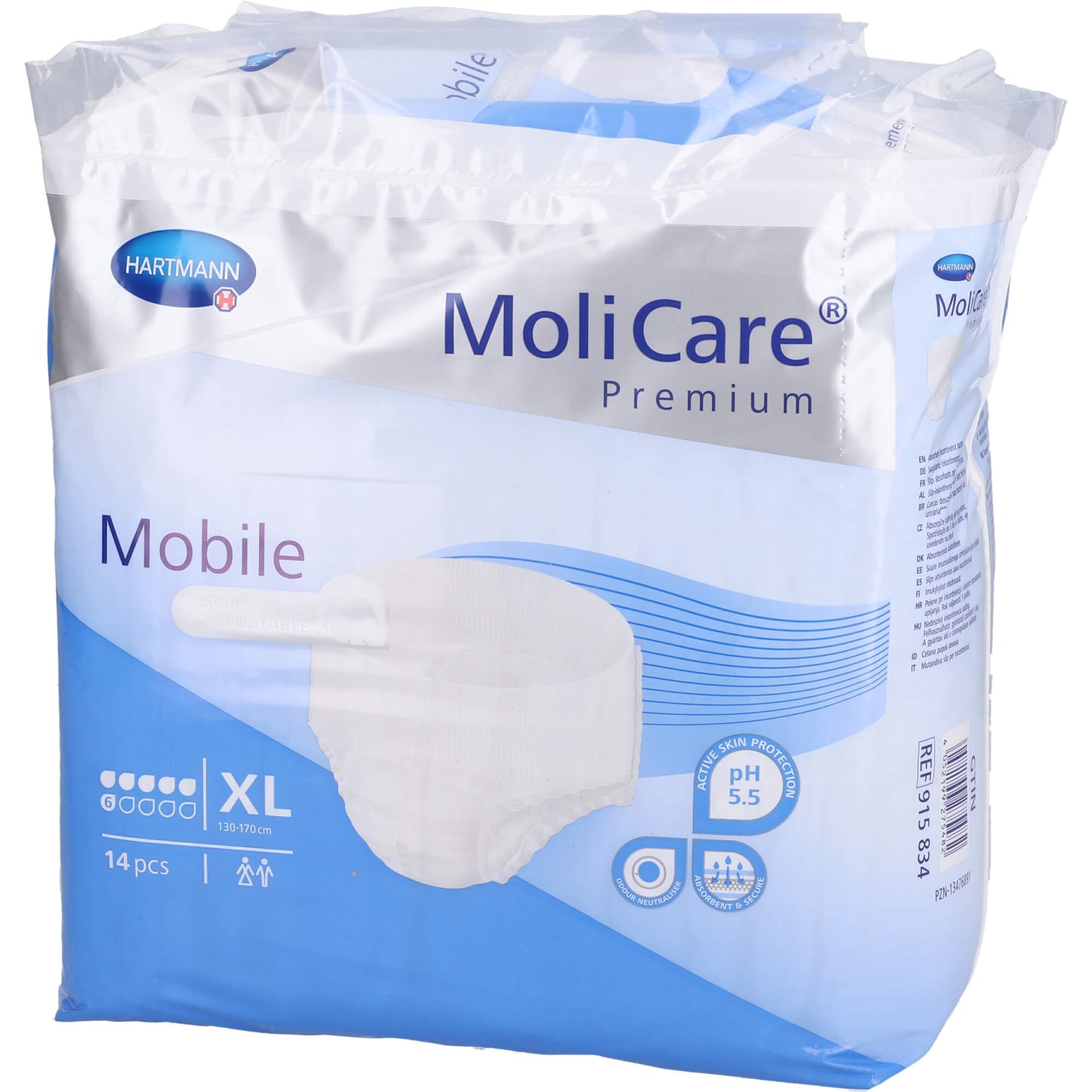 MOLICARE Premium Mobile 6 Tropfen Gr.XL 14 St