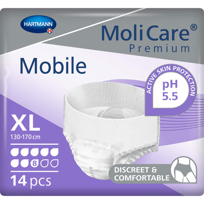 MOLICARE Premium Mobile 8 Tropfen Gr.XL 14 St