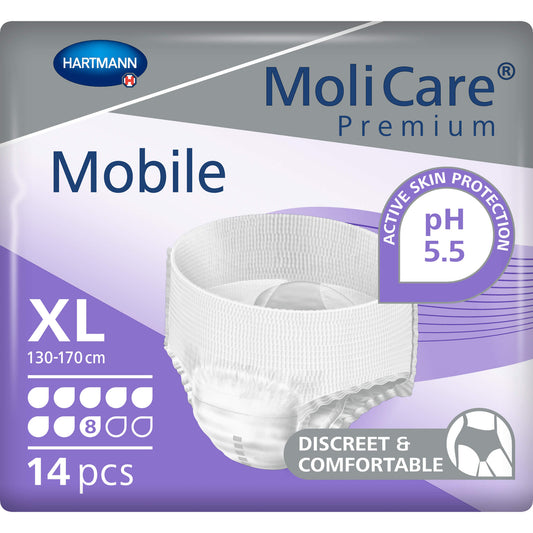 MOLICARE Premium Mobile 8 Tropfen Gr.XL 14 St