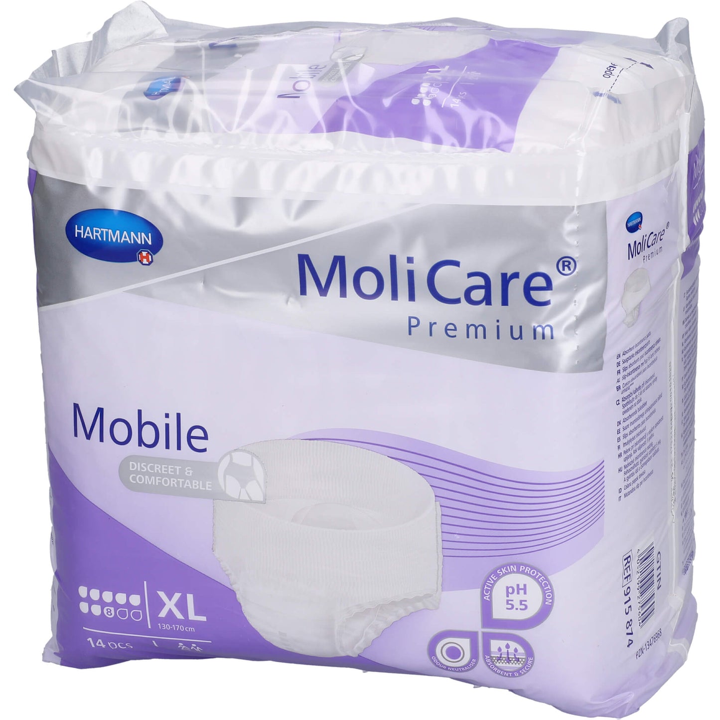 MOLICARE Premium Mobile 8 Tropfen Gr.XL 14 St