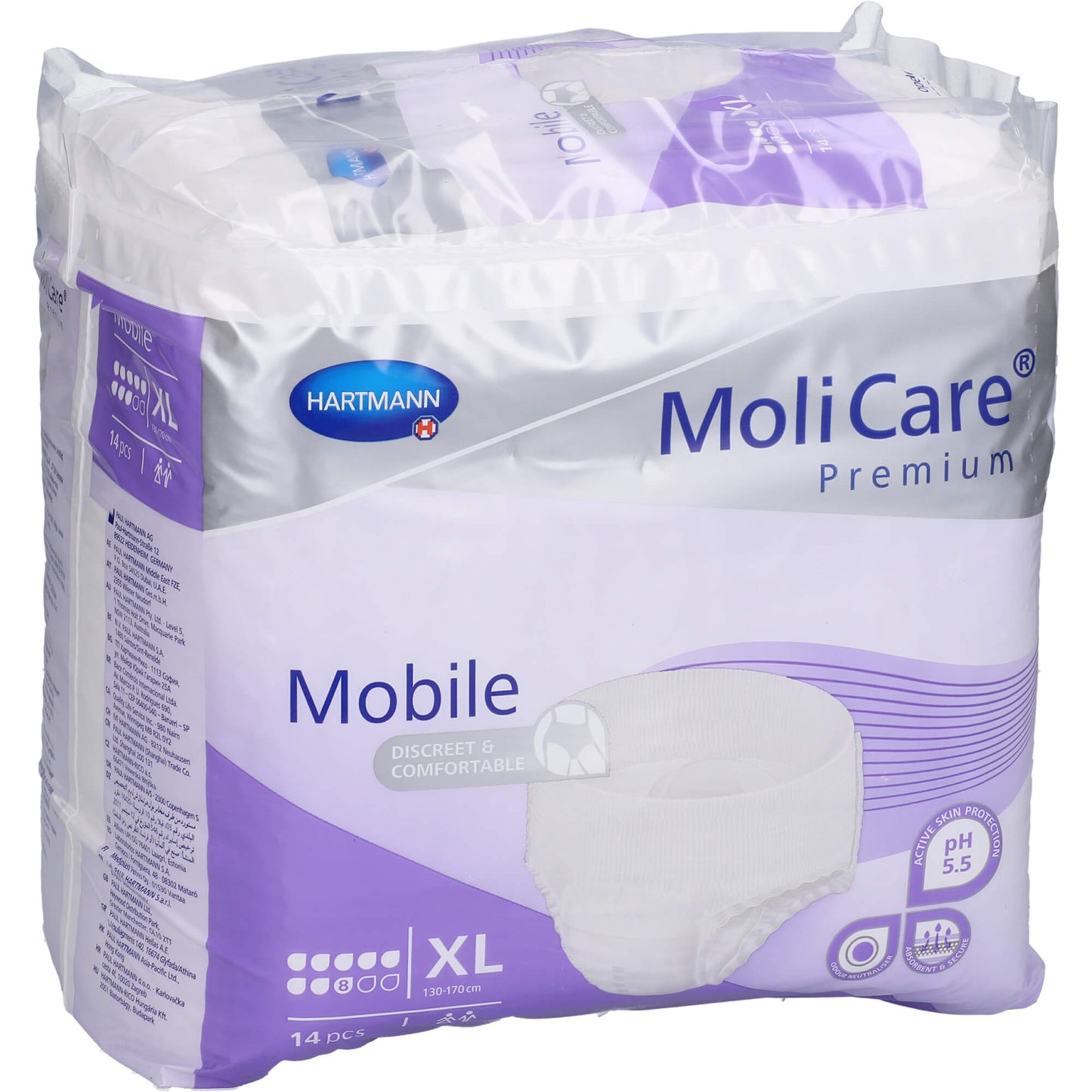 MOLICARE Premium Mobile 8 Tropfen Gr.XL 14 St