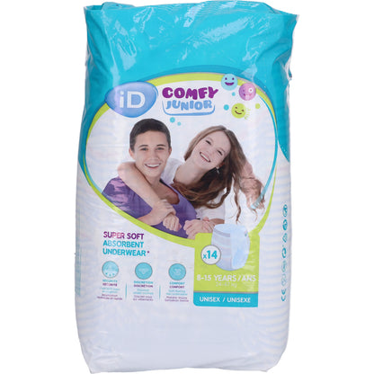 ID Comfy Junior Pants 8-15 Jahre 14 St