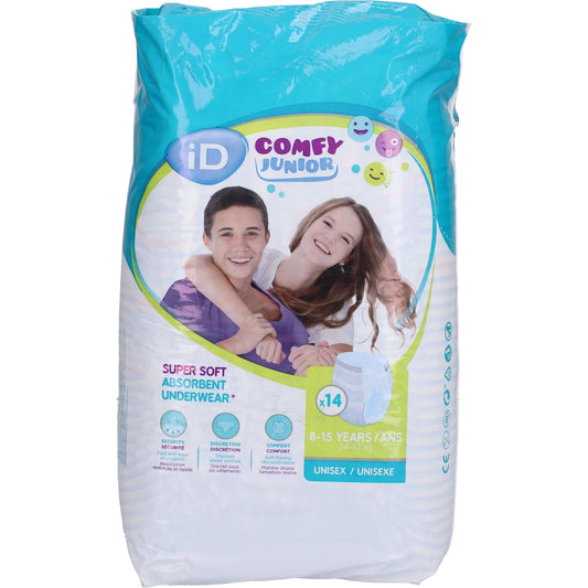 ID Comfy Junior Pants 8-15 Jahre 14 St