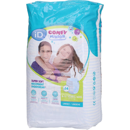 ID Comfy Junior Pants 8-15 Jahre 14 St