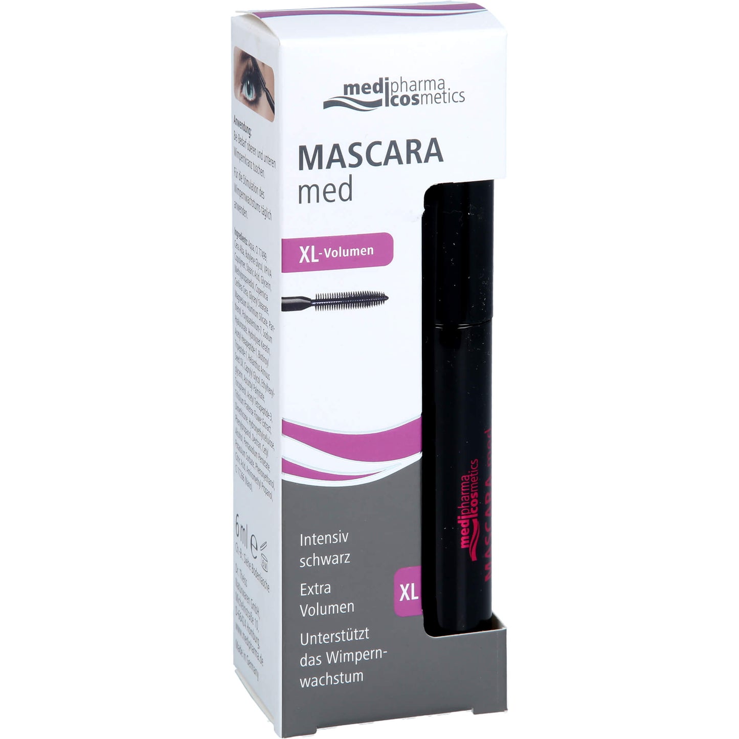 MASCARA med Volumen 6 ml
