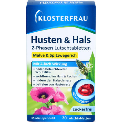 KLOSTERFRAU Husten & Hals Lutschtabletten 20 St