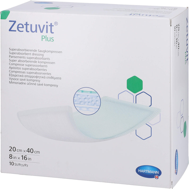 ZETUVIT PLUS EXT STER20X40 10 St