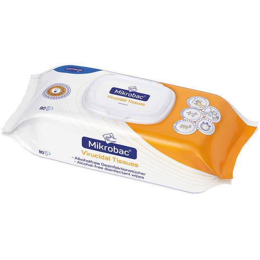 MIKROBAC Virucidal Tissues 80 St
