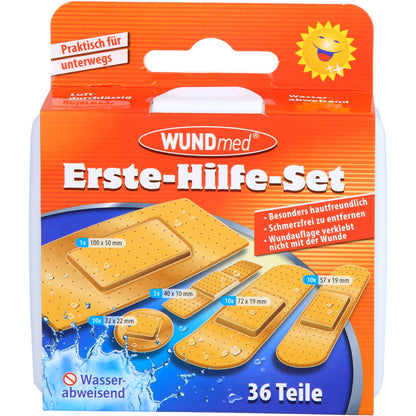 ERSTE HILFE-SET Pflaster 36 Teile 1 P