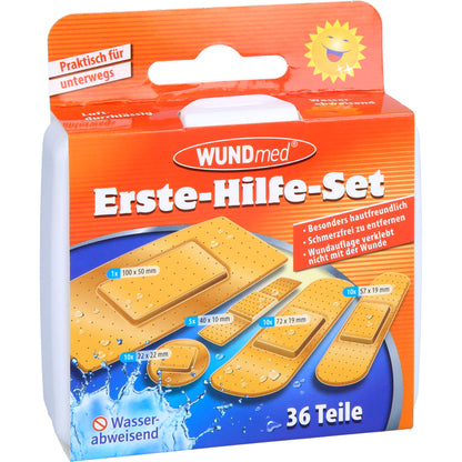 ERSTE HILFE-SET Pflaster 36 Teile 1 P