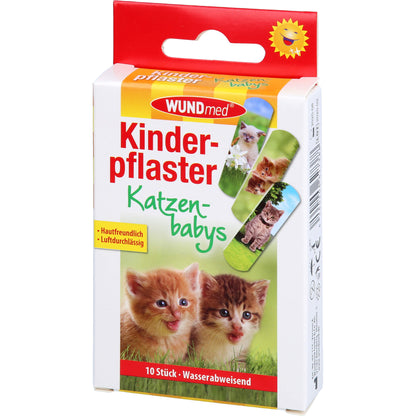 KINDERPFLASTER Katzenbabys 10 St