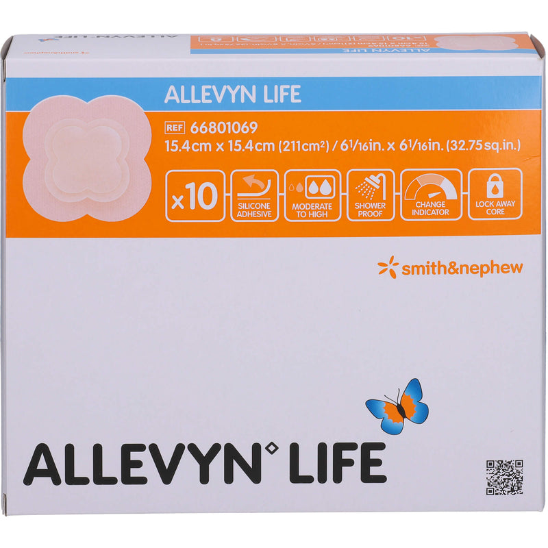 ALLEVYN LIFE 15.4X15.4CM 10 St