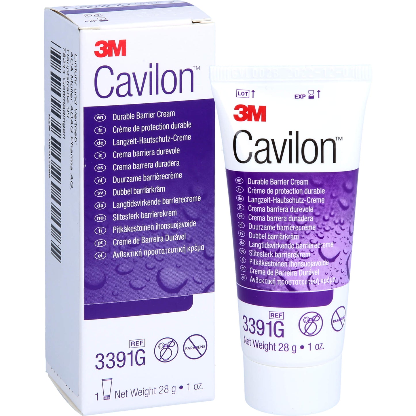 CAVILON 3M Langzeit-Hautschutz-Creme 3391G 28 g