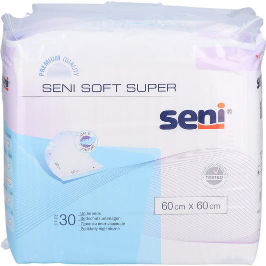 SENI Soft Super Bettschutzunterlage 60x60 cm 30 St