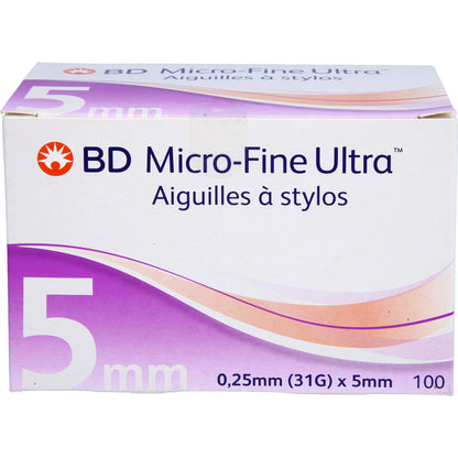 BD MICRO-FINE ULTRA Pen-Nadeln 0,25x5 mm 31 G 100 St