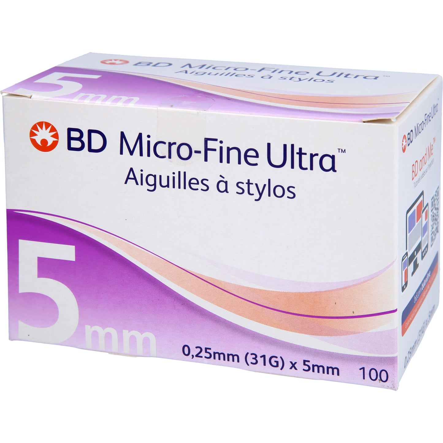 BD MICRO-FINE ULTRA Pen-Nadeln 0,25x5 mm 31 G 100 St