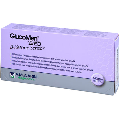GLUCOMEN areo 2K ß-Ketone Sensor Teststreifen 10 St
