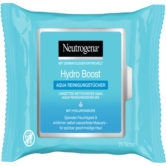 NEUTROGENA Hydro Boost Aqua Reinigungstücher 25 St