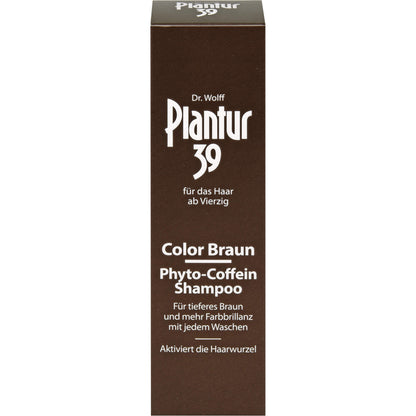 PLANTUR 39 Color Braun Phyto-Coffein-Shampoo 250 ml