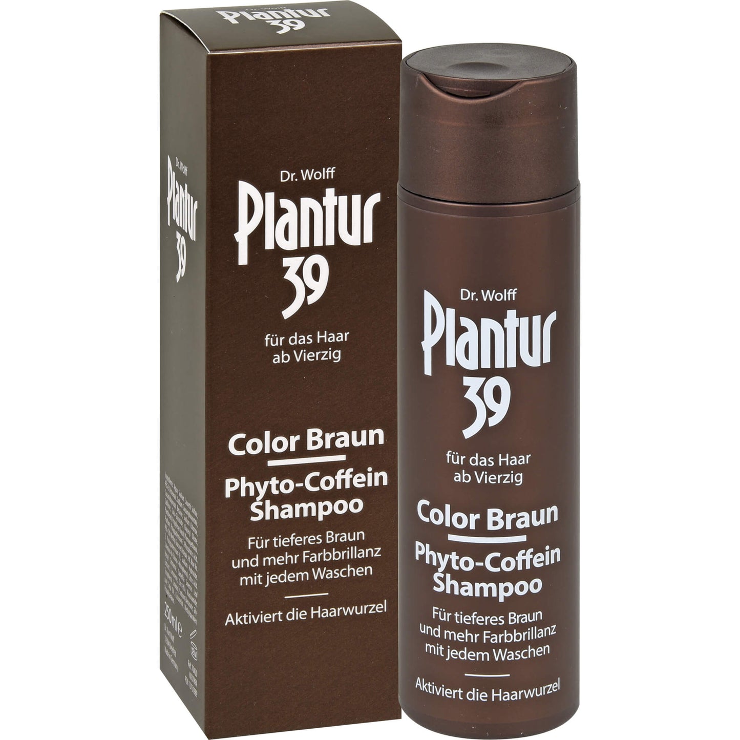 PLANTUR 39 Color Braun Phyto-Coffein-Shampoo 250 ml