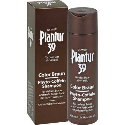 PLANTUR 39 Color Braun Phyto-Coffein-Shampoo 250 ml