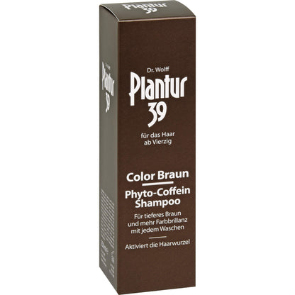 PLANTUR 39 Color Braun Phyto-Coffein-Shampoo 250 ml